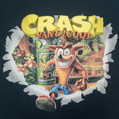 [メンズXS] 00年代 CRASH BANDICOOT Tシャツ ゲームT