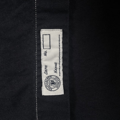 [メンズXL] 00年代 Ralph Lauren/ラルフローレン 半袖シャツ 総柄 ヤシの木 黒染め