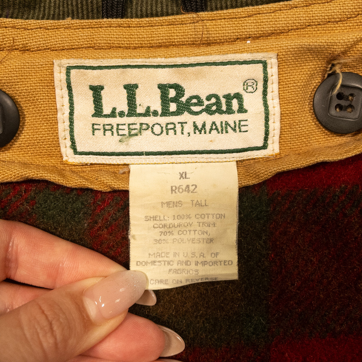 [メンズ3XL] 90年代 L.L.Bean/エルエルビーン カバーオール ダック ハンティングジャケット フィールドコート