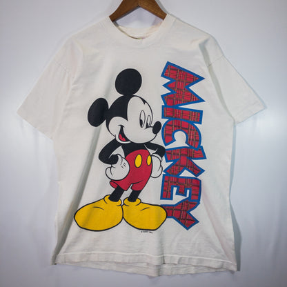 [メンズL] 90年代 MICKEY UNKIMITED/ミッキーアンリミテッド Tシャツ キャラクターT Disney ディズニー ミッキーマウス