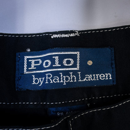 [メンズW35] 90〜00年代 Polo by Ralph Lauren/ポロバイラルフローレン チノパン 黒染め