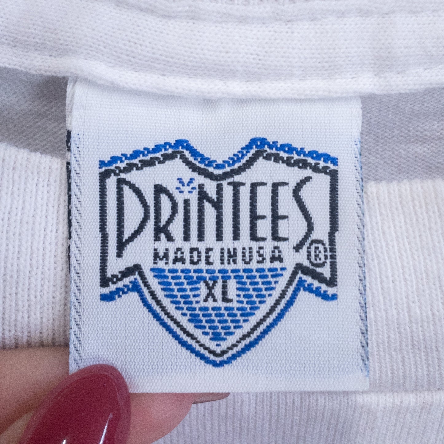 [メンズXL] 90年代 Tシャツ 企業T Braum's ブラムス 牛柄プリント