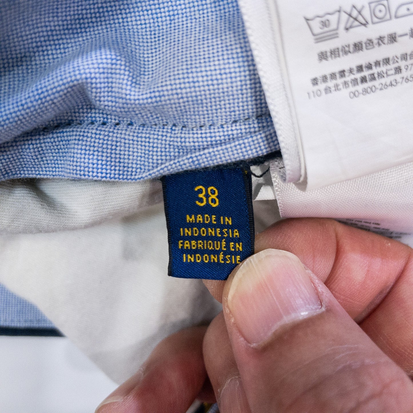 チノショーツ W38 ネイビー ストレッチクラシックフィット Polo Ralph Lauren/ポロラルフローレン