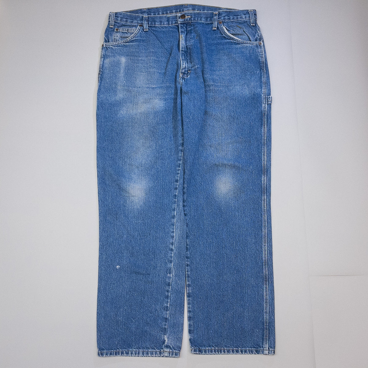 [メンズW39] 00年代 Dickies/ディッキーズ デニム ジーンズ ペインターパンツ オーバーサイズ