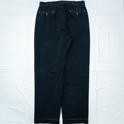 [メンズW35] 90〜00年代 Polo by Ralph Lauren/ポロバイラルフローレン チノパン 黒染め