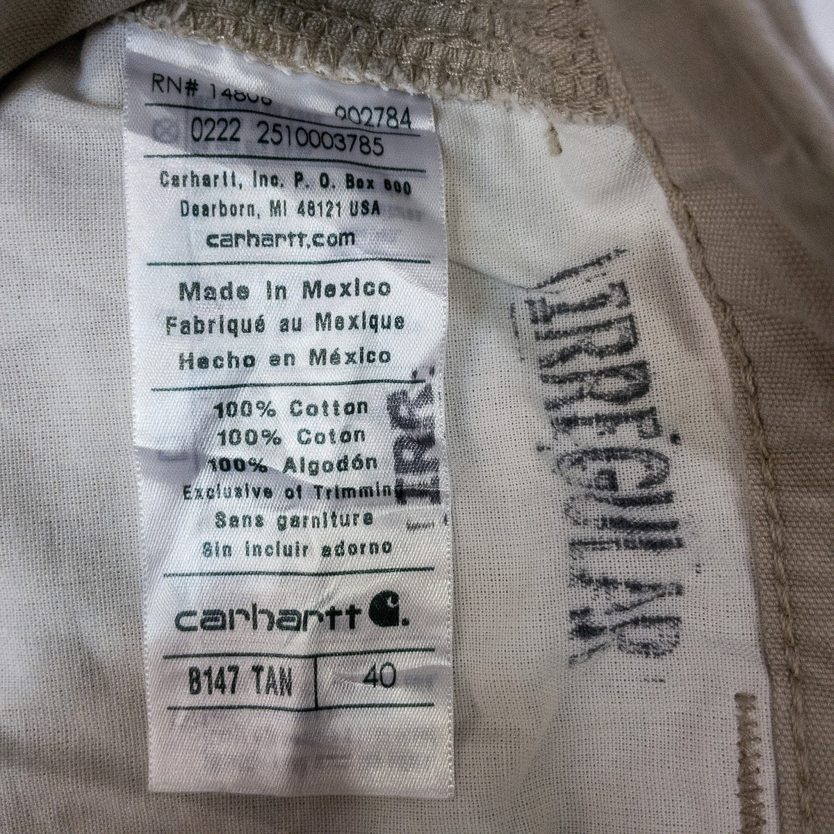 [メンズW39] 00〜10年代 Carhartt/カーハート ショートパンツ・ハーフパンツ カーゴショーツ ロゴ