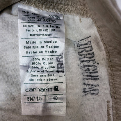 [メンズW39] 00〜10年代 Carhartt/カーハート ショートパンツ・ハーフパンツ カーゴショーツ ロゴ