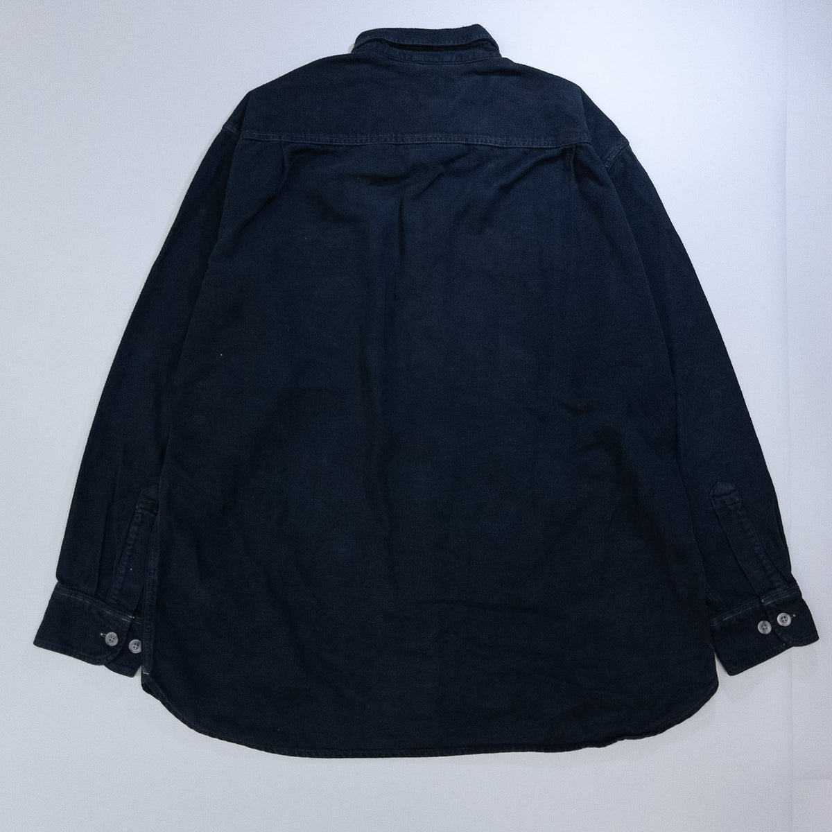 [メンズXL] 00年代 Cabela's/カベラス ネルシャツ シャモアシャツ 黒染め