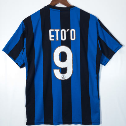 Inter Milan インテルミラン サッカーシャツ L エトー Nike/ナイキ
