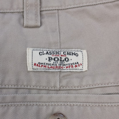 [メンズW36] 90〜00年代 Polo Ralph Lauren/ポロラルフローレン ショートパンツ チノショーツ タック入り