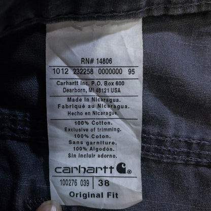 [メンズW36] 00〜10年代 Carhartt/カーハート ショートパンツ・ハーフパンツ ワークショーツ ロゴ