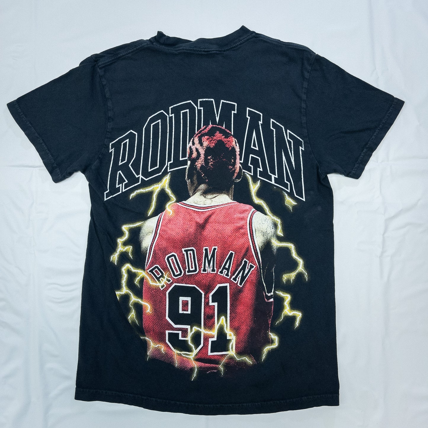 [メンズXS] 00年代 RODMAN Tシャツ NBA RODMAN ロッドマン シカゴブルズ