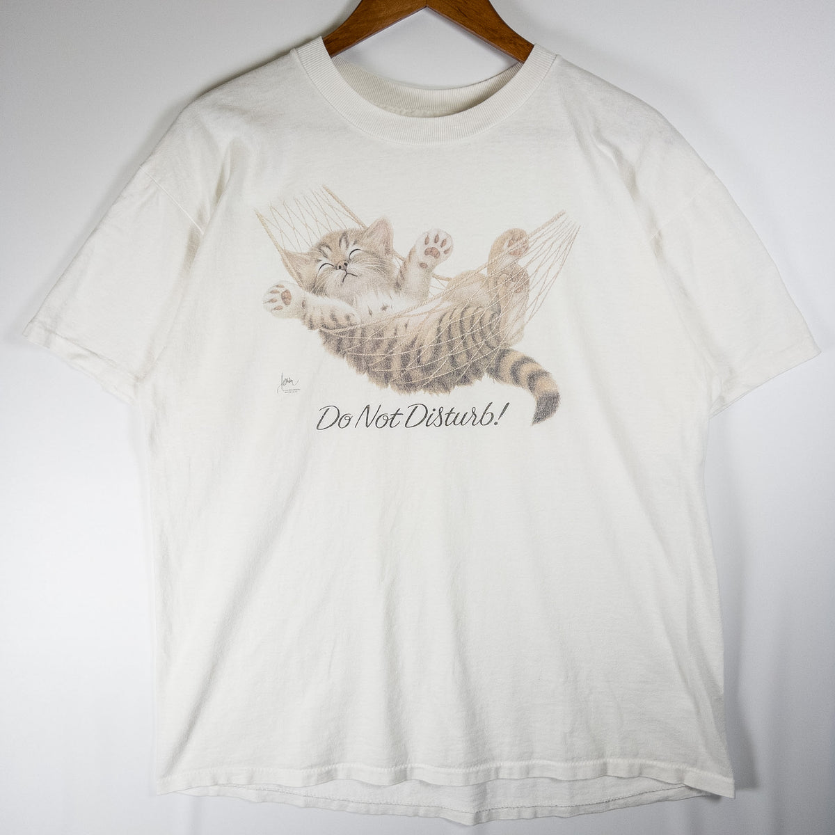 [メンズL] 90年代 DELTA/デルタ Tシャツ Bob Harrison アートT アニマルT