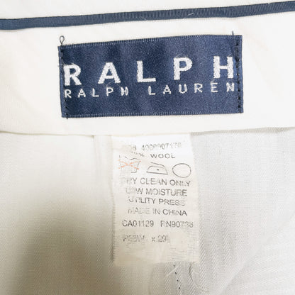 [メンズW37] 90年代 Ralph Ralph Lauren/ラルフラルフローレン スラックス ツータック ウールパンツ