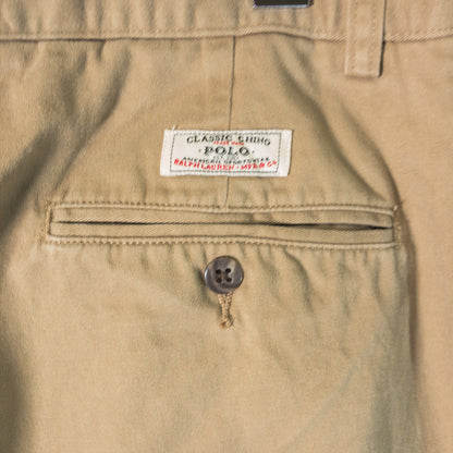 [メンズW32] 90〜00年代 Polo by Ralph Lauren/ポロバイラルフローレン チノパン HAMMOND PANT ツータック
