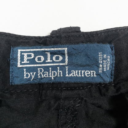 [メンズW34] 90〜00年代 Polo by Ralph Lauren/ポロバイラルフローレン ワークパンツ スノーカモオーバーパンツ 黒染め