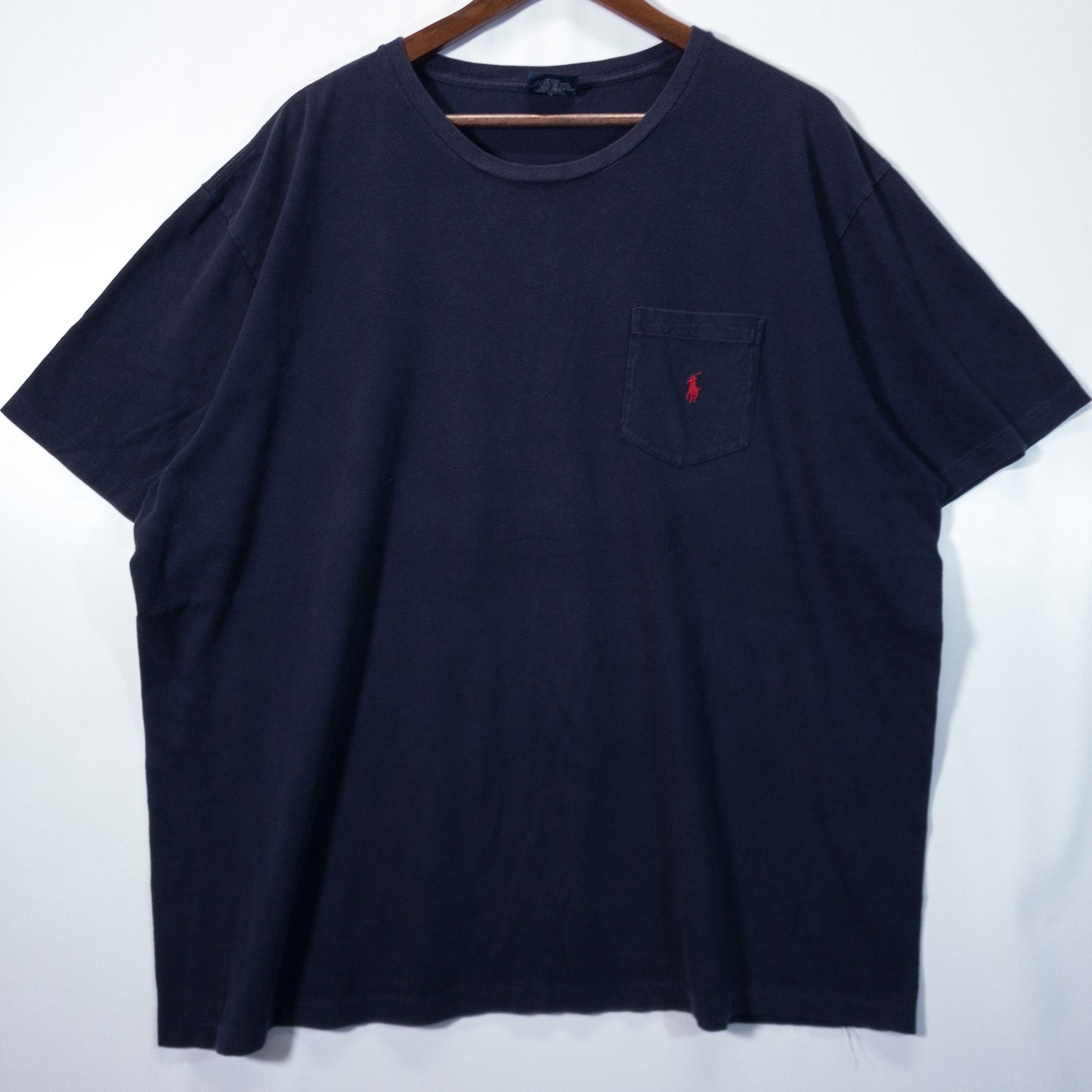 Tシャツ XL ネイビー ポケット刺繍 Polo Ralph Lauren/ポロラルフローレン