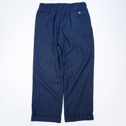 [メンズW33] 90〜00年代 Polo by Ralph Lauren/ポロバイラルフローレン スラックス ストライプ ウールスラックス