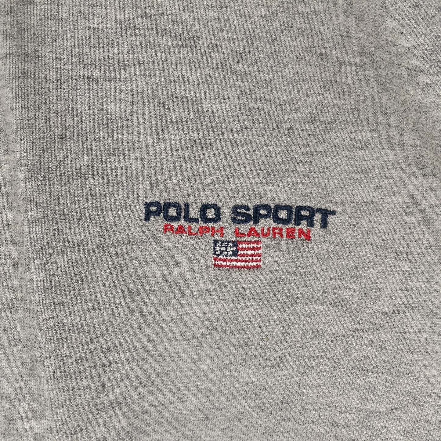 [メンズXXL] 90年代 POLO SPORT RALPH LAUREN/ポロスポーツラルフローレン スウェット トレーナー ハーフジップ