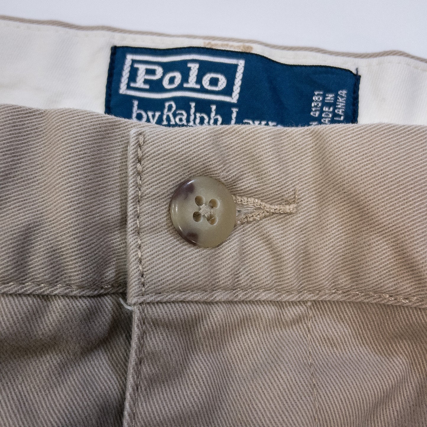 チノパンツ W33 クロップド丈 ベージュ HAMMOND PANT POLO by Ralph Lauren/ポロラルフローレン