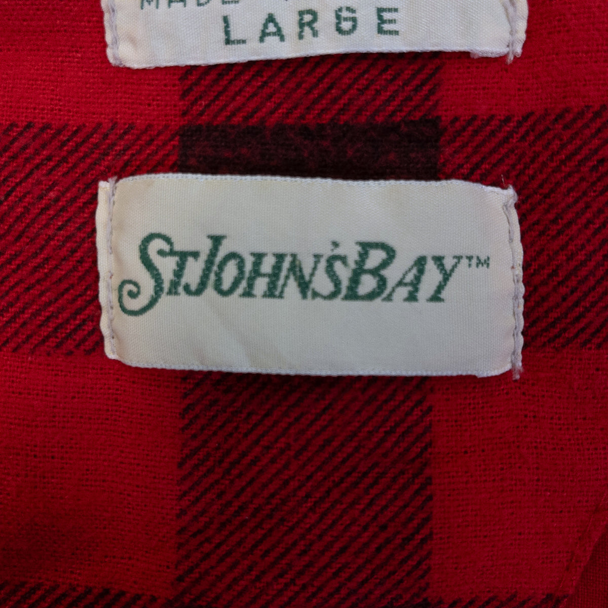 [メンズL] 90年代 ST.JOHN'S BAY/セントジョンズベイ 中綿ベスト