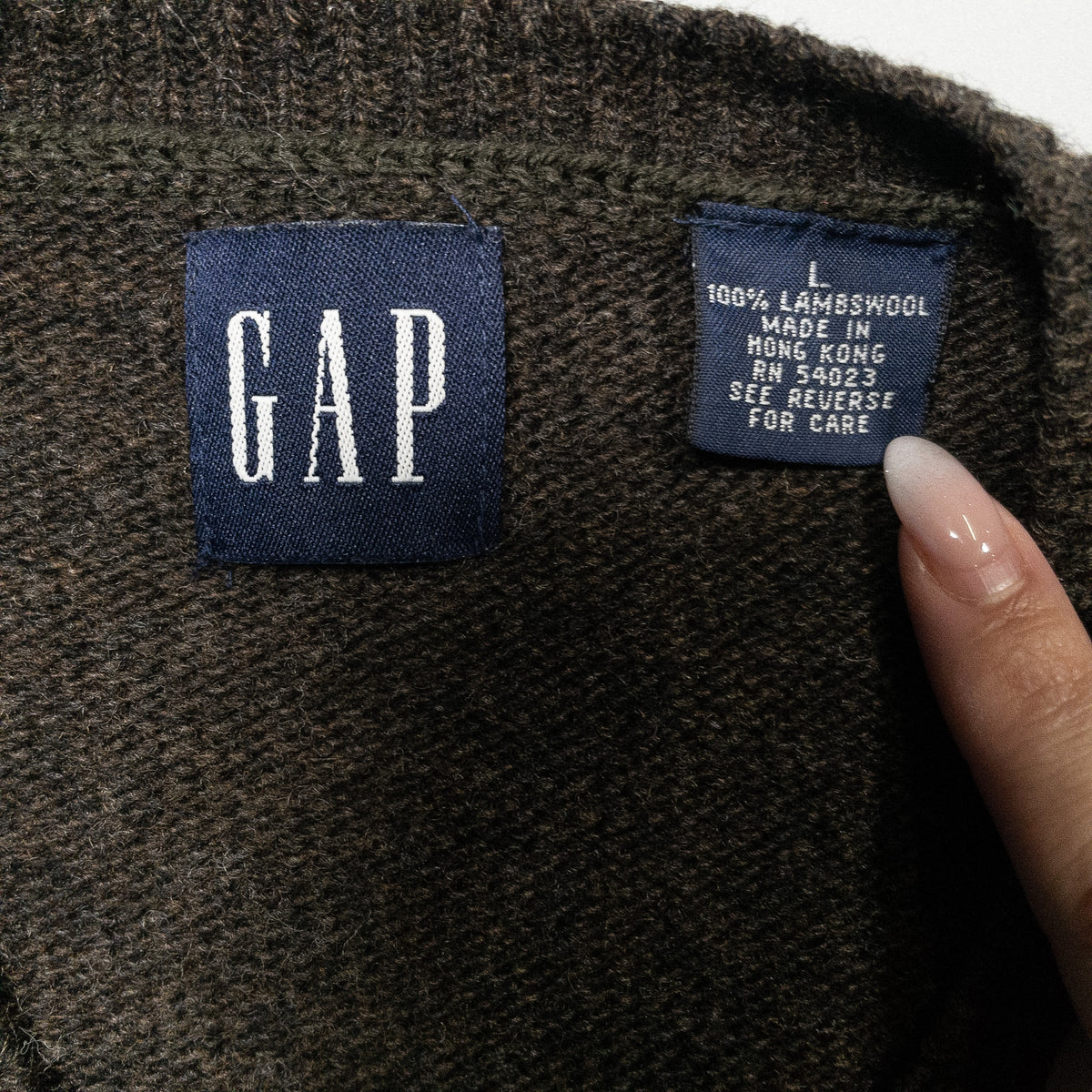 [メンズM] 90年代 GAP/ギャップ ニット セーター オールドギャップ ベスト