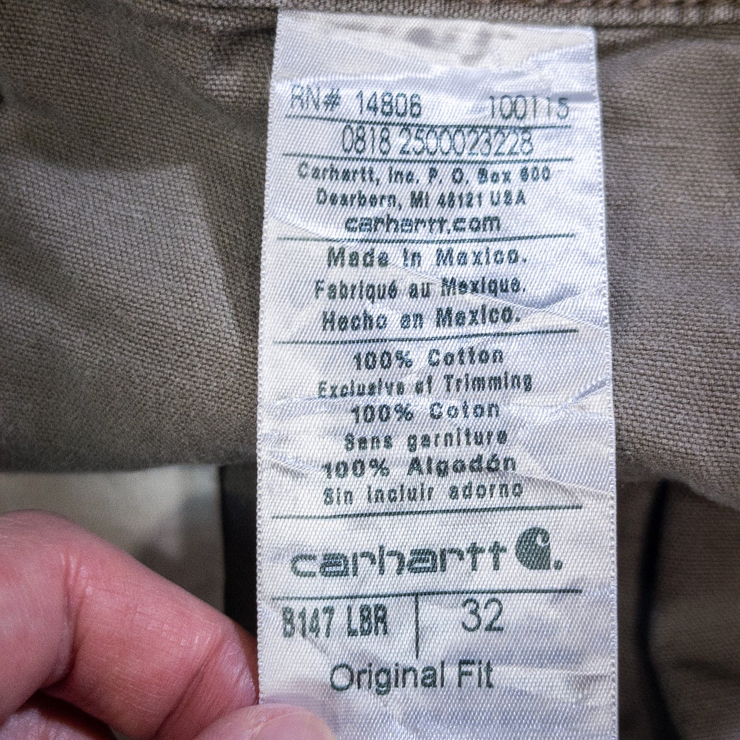 [メンズW31] 00年代 Carhartt/カーハート ショートパンツ ワークショーツ ペインターショーツ