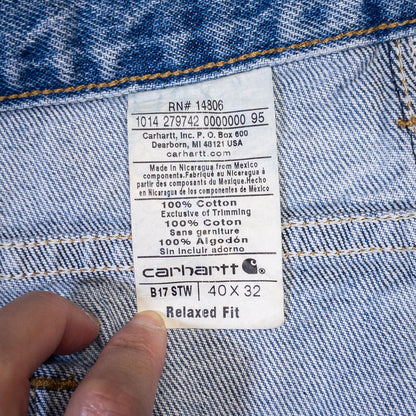 [メンズW38] 00年代 Carhartt/カーハート デニム ジーンズ オーバーサイズ