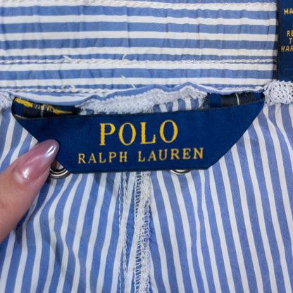 [メンズW41] 00〜10年代 Polo Ralph Lauren/ポロラルフローレン ショートパンツ・ハーフパンツ ショーツ 刺繍ロゴ ストライプ