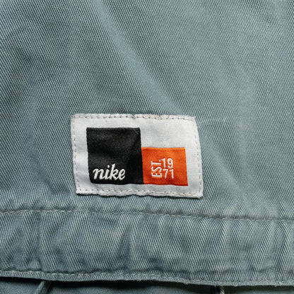 [メンズL] 90〜00年代 Nike/ナイキ ハーフジップ フーデッド アノラック