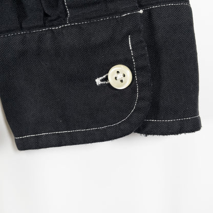 [メンズS] 00年代 Polo Ralph Lauren/ポロラルフローレン 長袖シャツ 黒染め