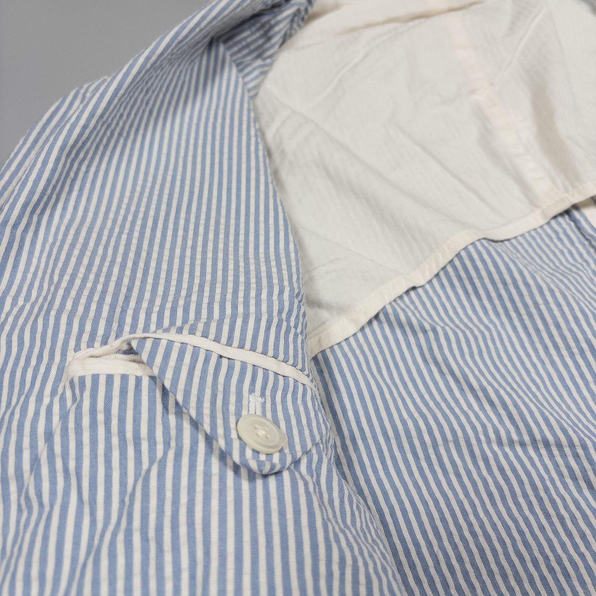 [メンズM] 90〜00年代 Polo by Ralph Lauren/ポロバイラルフローレン テーラードジャケット シアサッカー ストライプ 3つボタン