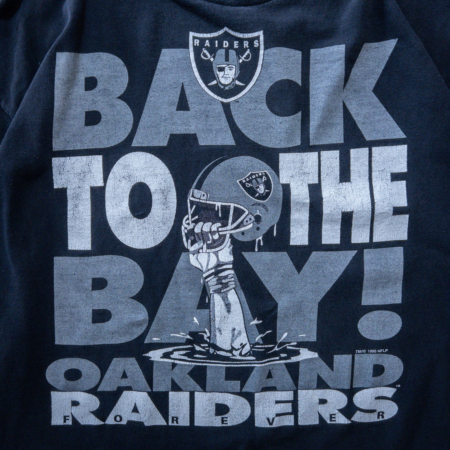 [メンズXL] 90年代 STARTER/スターター Tシャツ NFL RAIDERS