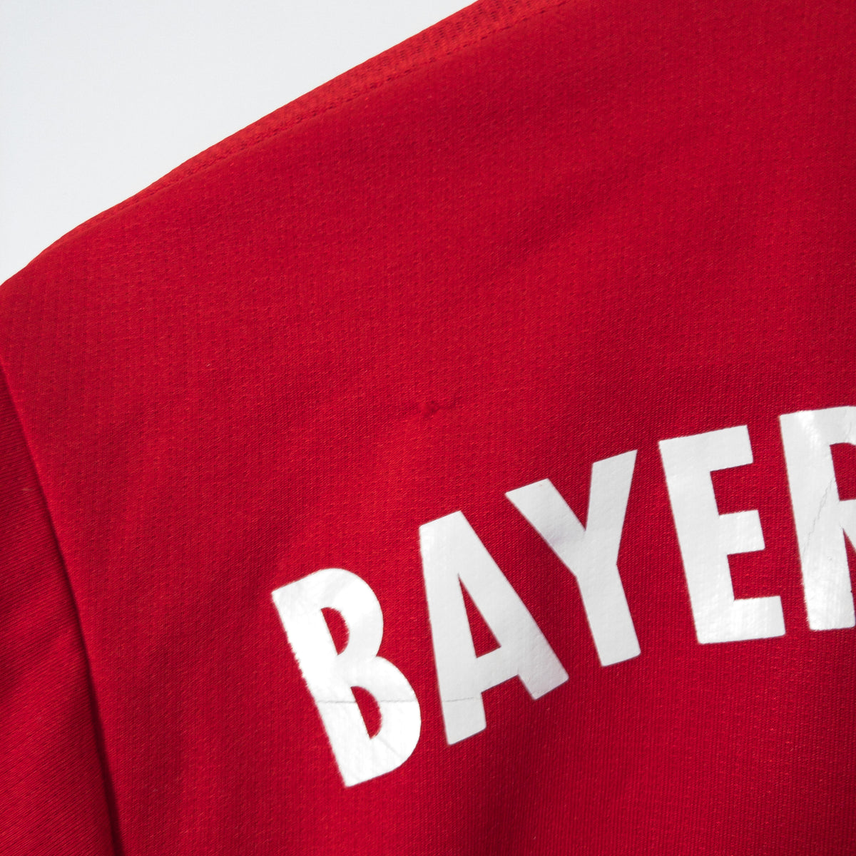 [メンズXS] 00〜10年代 adidas/アディダス 長袖シャツ サッカーユニフォーム FC Bayern München バイエルン・ミュンヘン レヴァンドフスキ
