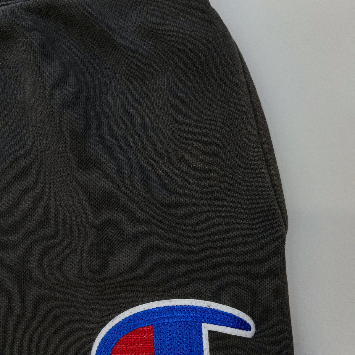 [メンズW34] 00年代 Champion/チャンピオン スウェットパンツ リバースウィーブ ワンポイント