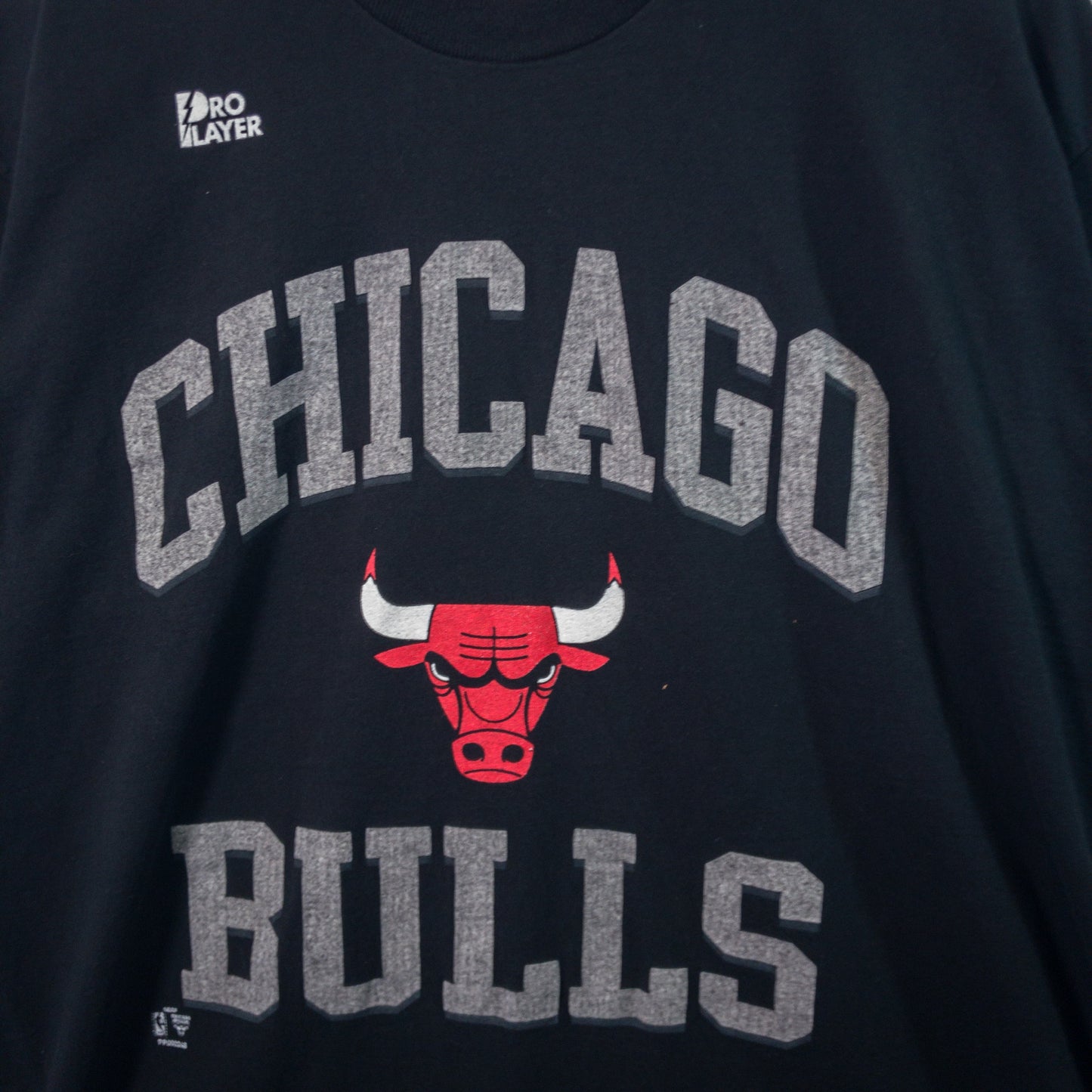 [メンズXL] 90年代 PRO PLAYER/プロプレイヤー Tシャツ NBA CHICAGO BULLS シカゴブルズ