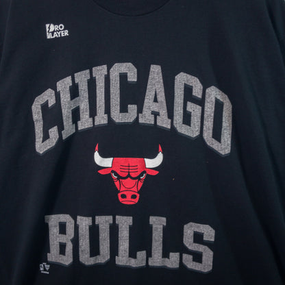 [メンズXL] 90年代 PRO PLAYER/プロプレイヤー Tシャツ NBA CHICAGO BULLS シカゴブルズ