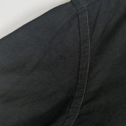 [メンズL] 90〜00年代 Ralph Lauren/ラルフローレン 半袖シャツ 黒染め