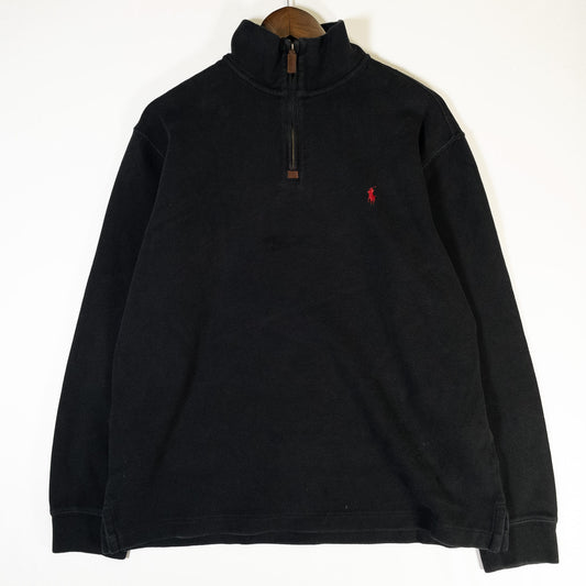 [メンズXXL] 00年代 Polo Ralph Lauren/ポロラルフローレン ニット セーター ハーフジップ
