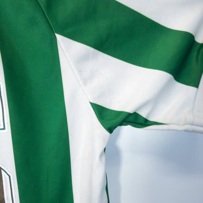 Real Betis レアルベティス サッカーユニフォーム M グリーン ストライプ