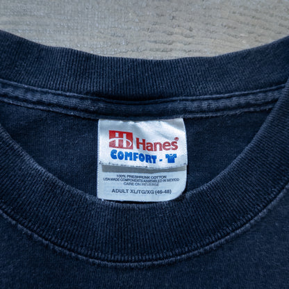 [メンズXL] 00年代 Hanes/ヘインズ Tシャツ DODGE RAM ダッジラム アメ車 アドバタイジングTシャツ
