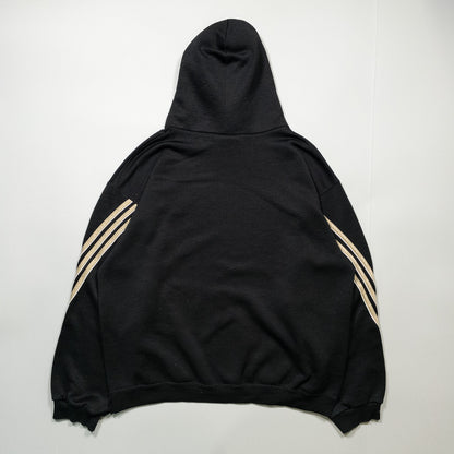 [メンズXL] 90年代 adidas/アディダス パーカー 3ストライプ