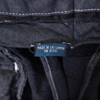 [メンズW35] 90〜00年代 Polo by Ralph Lauren/ポロバイラルフローレン スラックス シアサッカー 黒染め