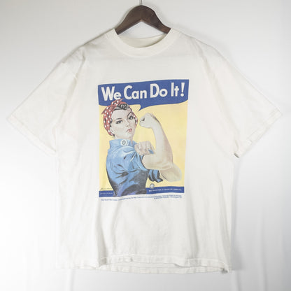 [メンズM] 90年代 All Sport/オールスポーツ Tシャツ We Can Do it Rosie the Riveter