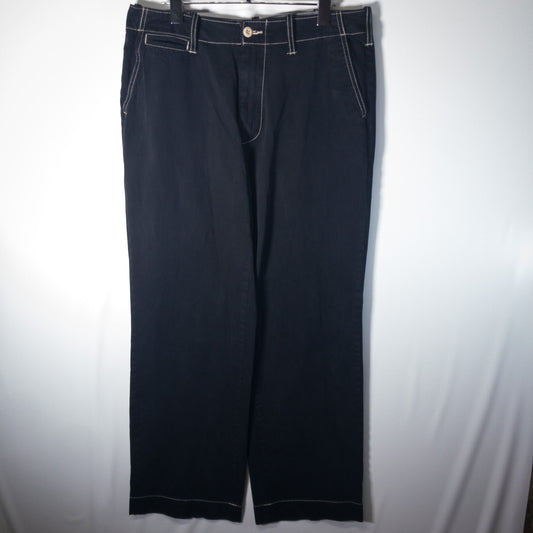 [メンズW31] 90〜00年代 POLO JEANS COMPANY/ポロジーンズカンパニー チノパン 黒染め