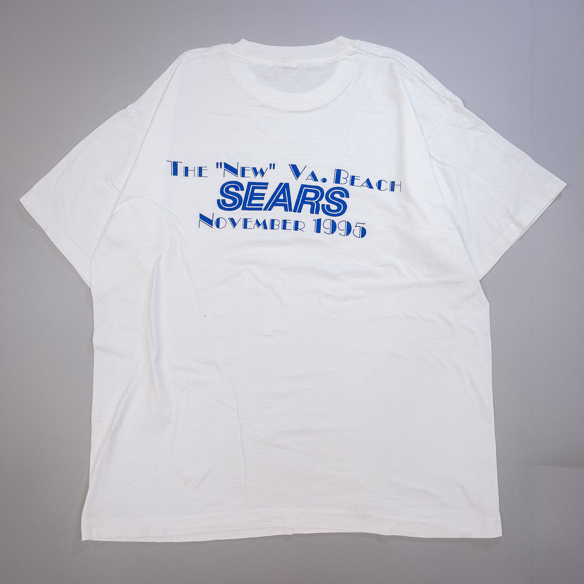 [メンズXL] 90年代 Fruit of the Loom/フルーツオブザルーム Tシャツ SEARS 企業T