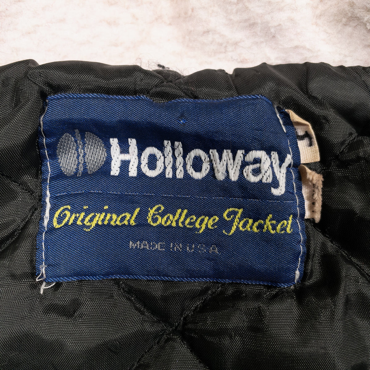 [メンズS] 70年代 Holloway/ホロウェイ スタジャン セーラーカラー ワッペン