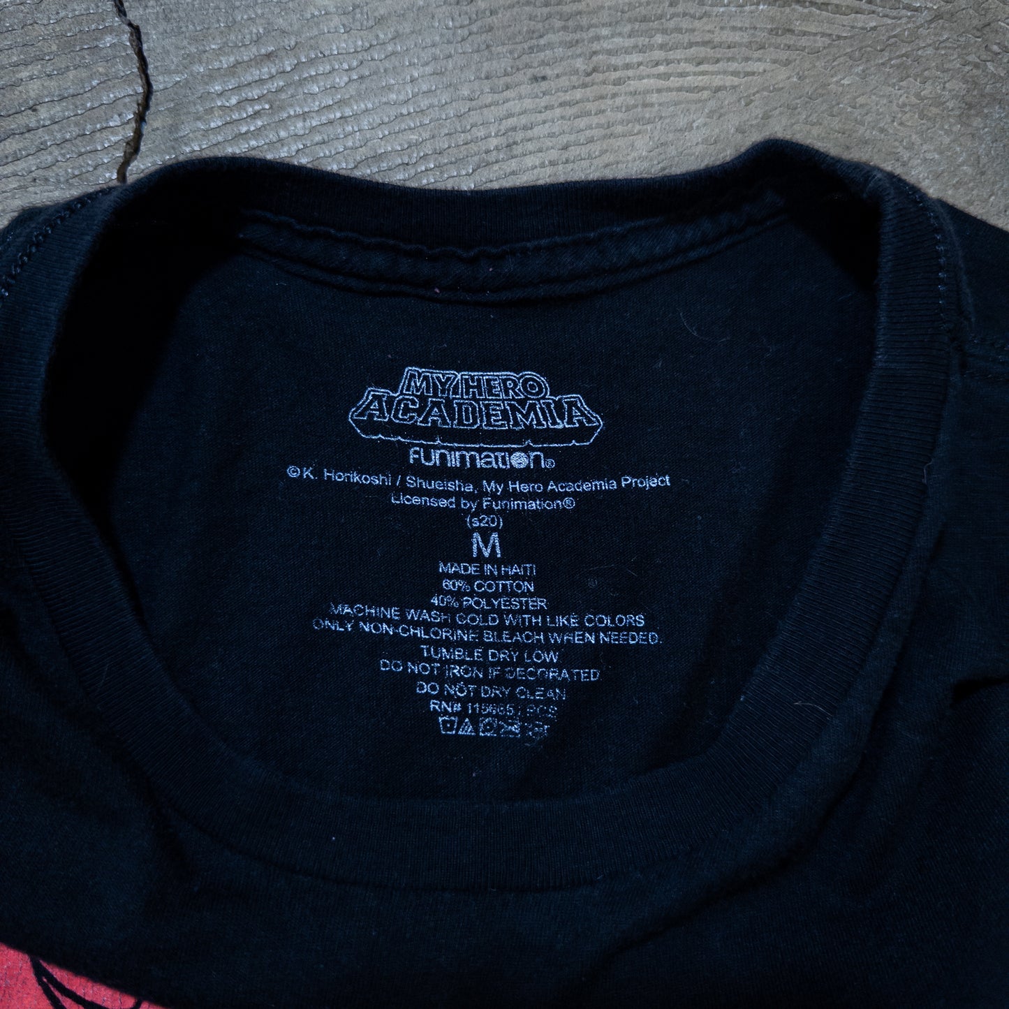 [メンズS] 00年代 Tシャツ アニメT 僕のヒーローアカデミア トガヒミコ