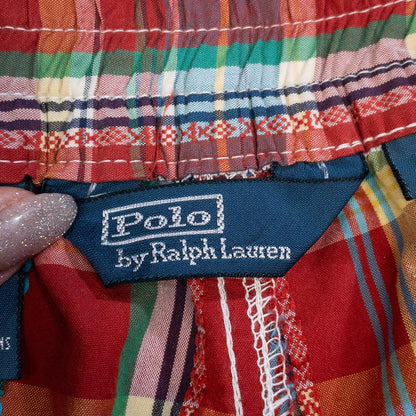 [メンズW33] 00〜10年代 Polo Ralph Lauren/ポロラルフローレン ショートパンツ・ハーフパンツ ナイロンショーツ マルチチェック