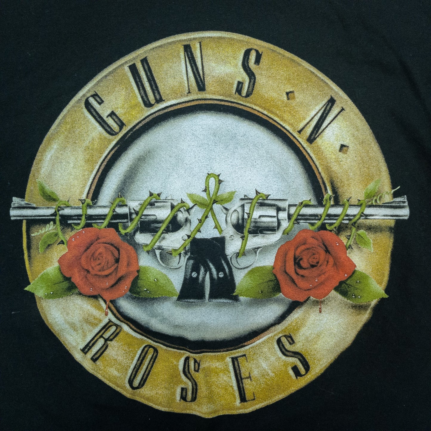 [メンズXS] 00年代 GUNS N' ROSES Tシャツ バンドT バンT